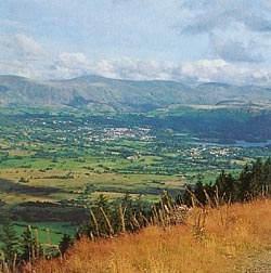 Keswick from Whinlatter